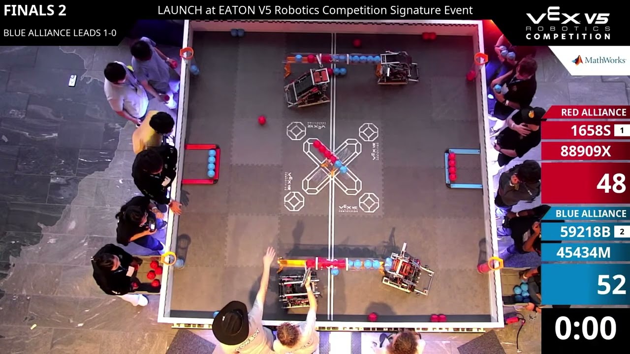 Launch at Eaton : Default Division - Final #1-2 - 1658S & 88909X vs 59218B & 45434M - Auton + Driver