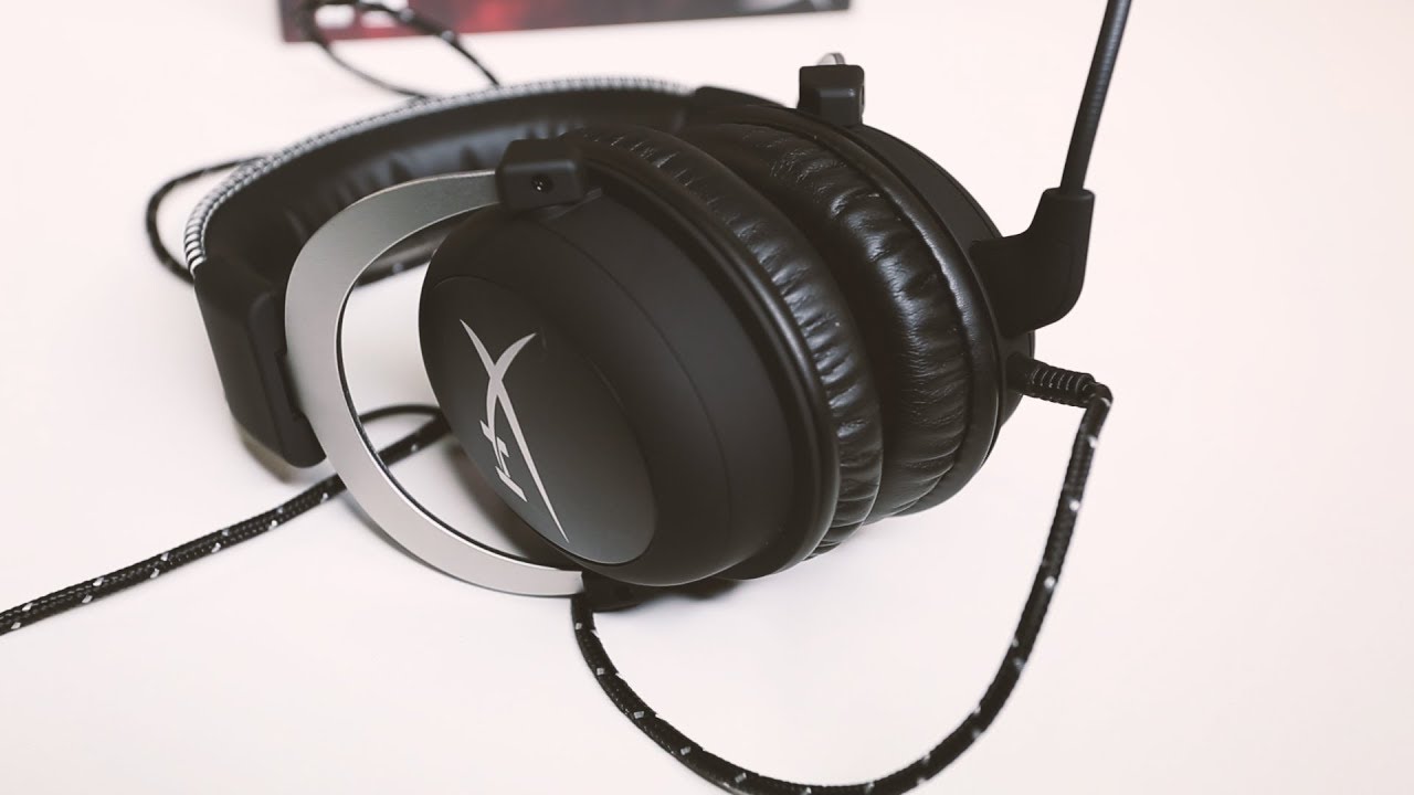 Kingston HyperX Cloud Silver Pro Gaming Stereo Headset with In-Line Audio Control