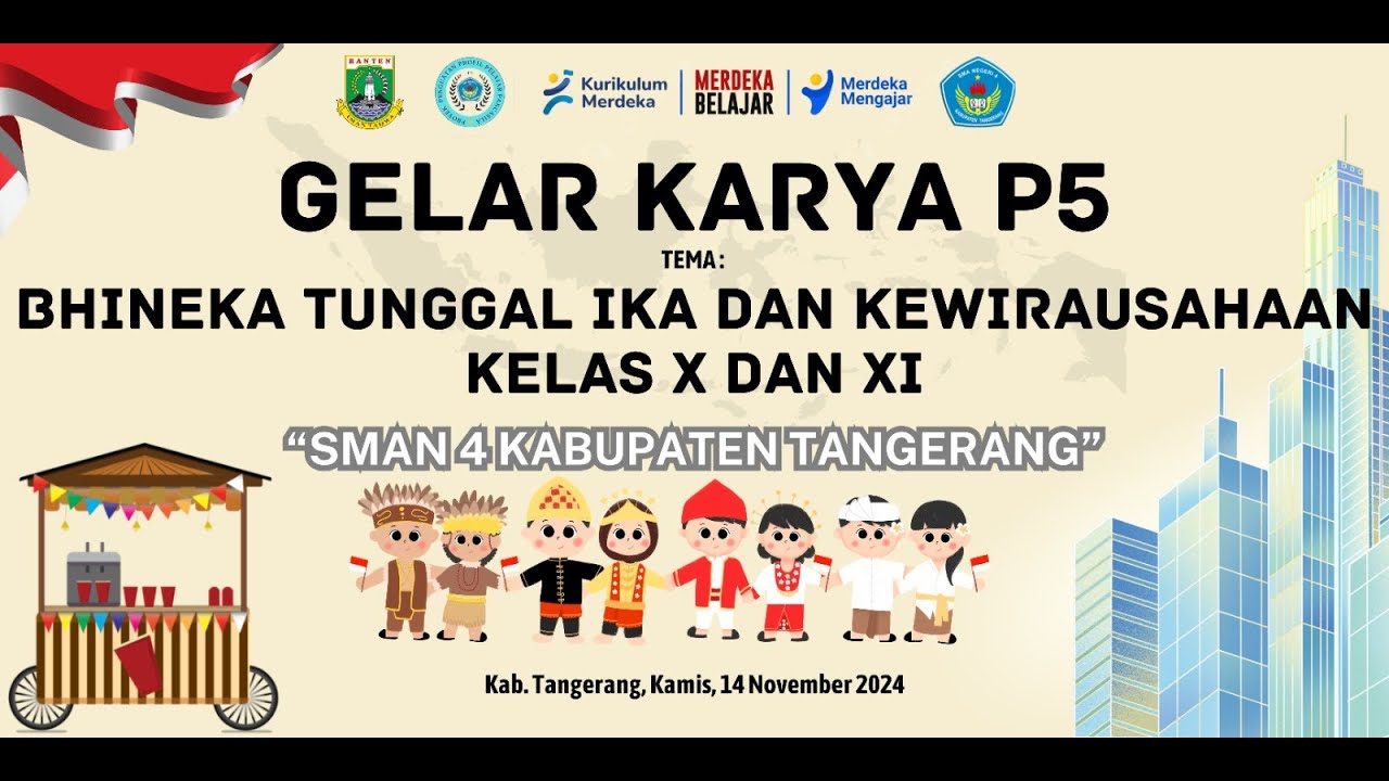 GELAR KARYA P5 KELAS X DAN XI SMAN 4 KAB. TANGERANG