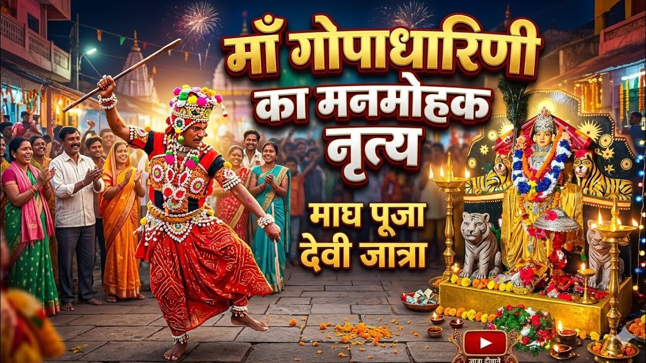मां गोपाधारिणी का मनमोहक नृत्य,मांग पूजा 15 फरवरी 2022 अमलीपदर छत्तीसगढ़!