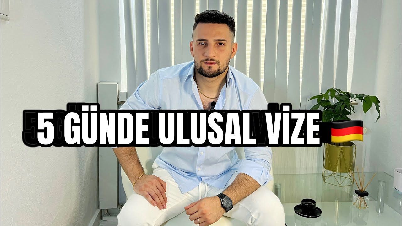 5 GÜNDE NASIL ULUSAL VİZE ALDIM?! | Vize sürecini nasıl hızlandırdım? | #almanya #almanyadayasam
