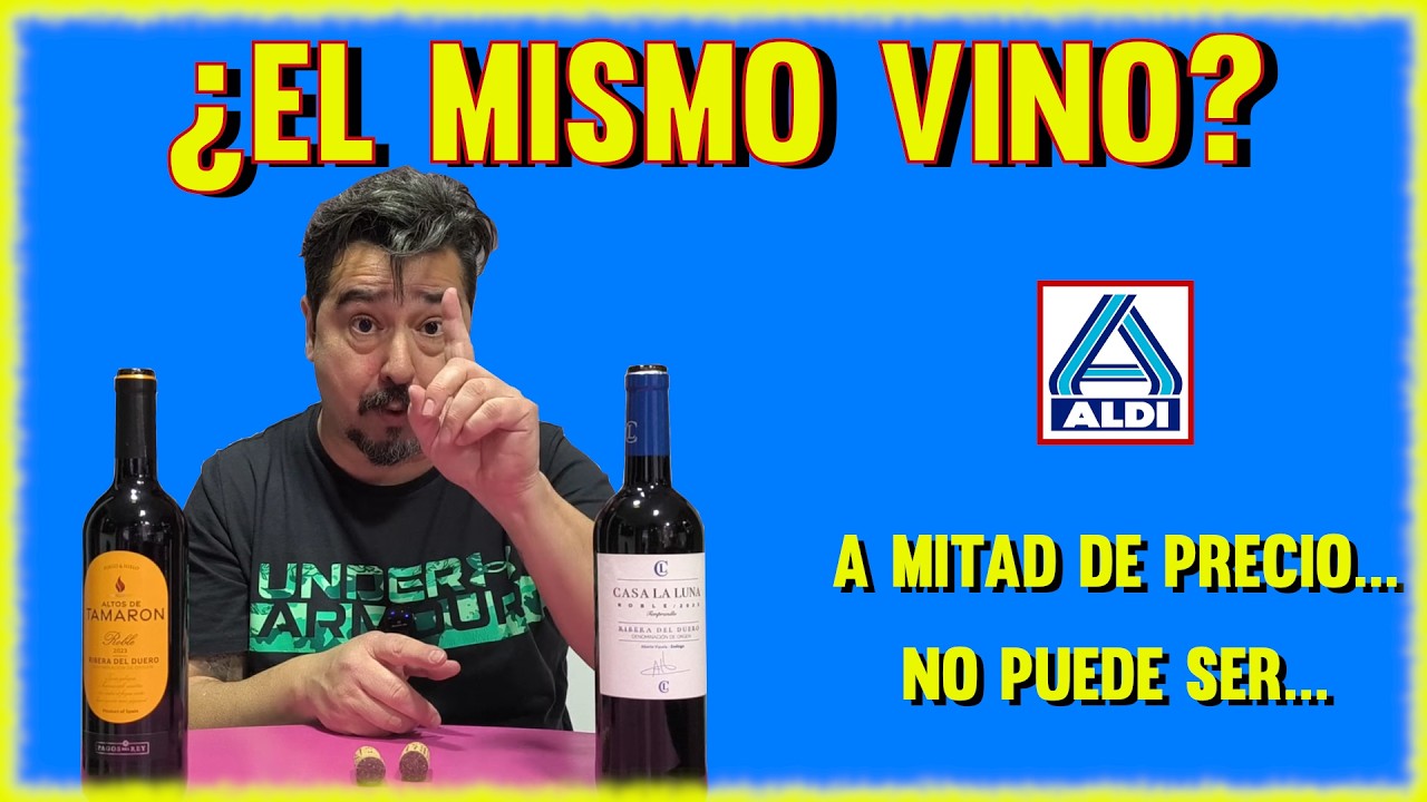 Altos de Tamarón por 6€ vs Aldi Casa la Luna 3,69€ ¿Merece pagar más?