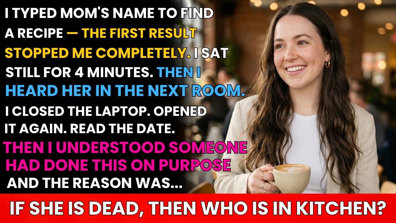 I Typed Her Name On Laptop, But The First Result Stopped Me --- Is She Dead, Then Who Is in Kichen?
