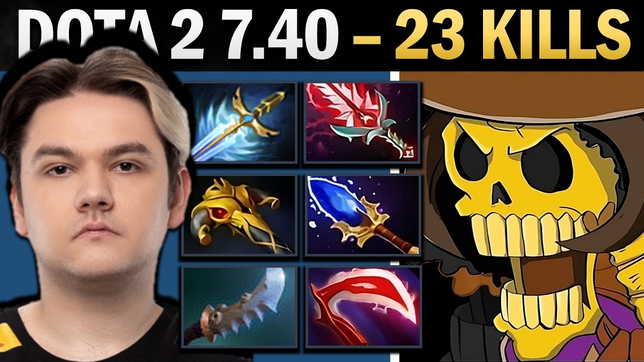 Clinkz, профессиональный керри с 1100 GPM и 23 убийствами &mdash; геймплей Dota 2.