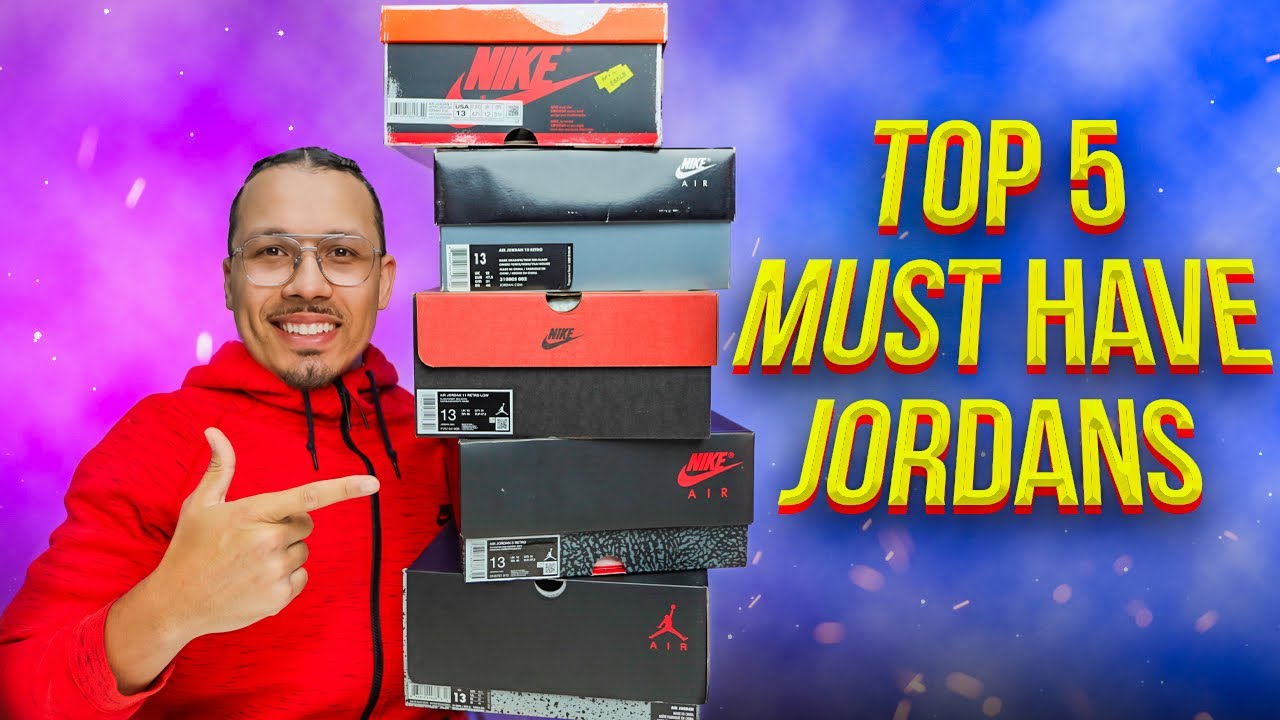 5 кроссовок Air Jordan, которые обязательно должны быть в каждой коллекции кроссовок (руководство...