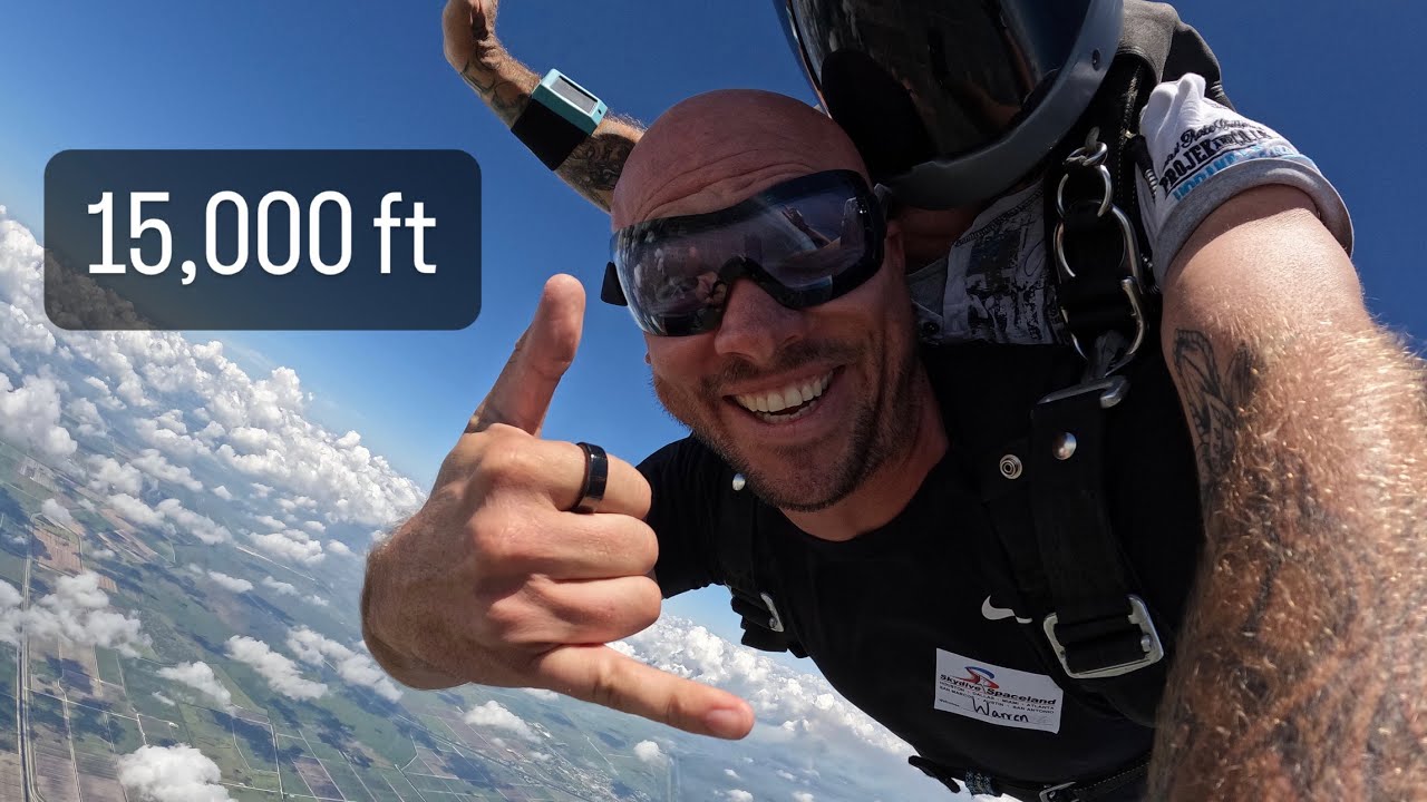 We took the Skywagon to go Skydiving