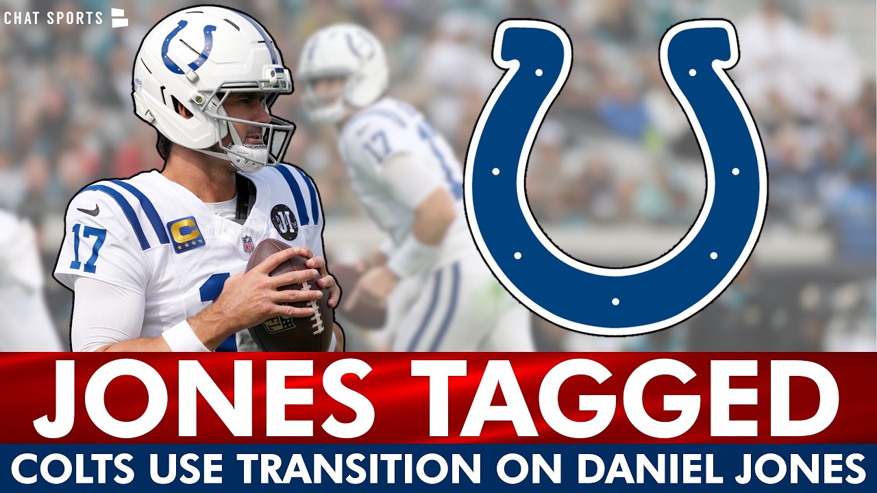 🚨 JUST IN: Colts TAG Daniel Jones One Week Before 2026 NFL Free Agency | Colts News