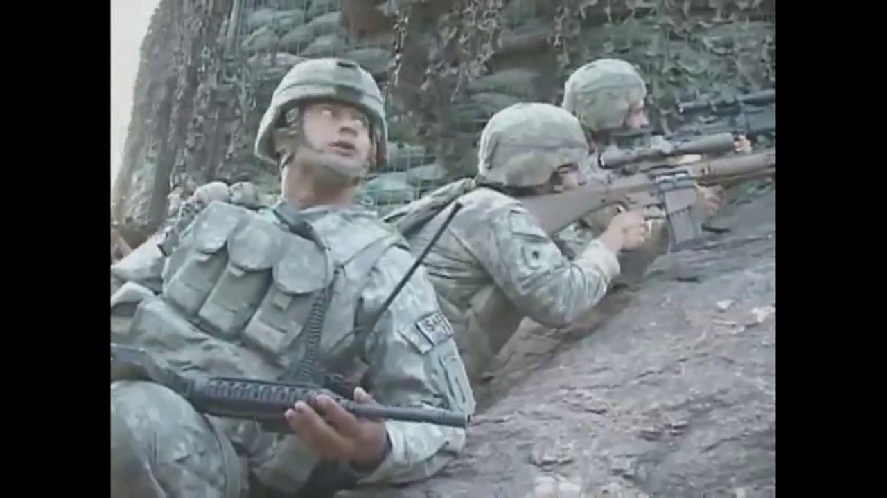COMBAT FOOTAGE! Combat Outpost Able is attacked and returns fire!
