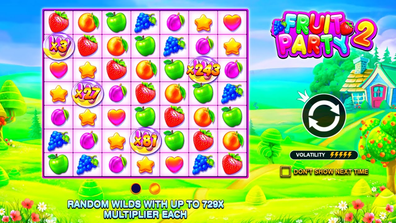 Fruit Party 2 with $6,000 Starting Balance on Fortune Jack!