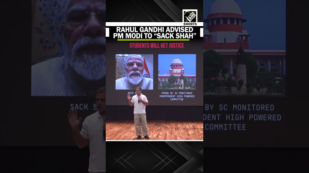 &lsquo;PM must sack Shah&rsquo;: Rahul Gandhi&rsquo;s strong attack on student crackdown on July 20, at Jantar Mantar