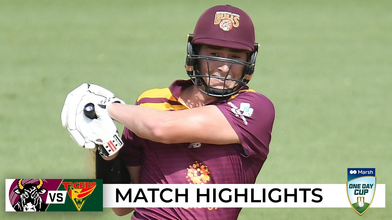 Renshaw shines as Bulls knock over Tigers | Marsh One-Day Cup 2021-22