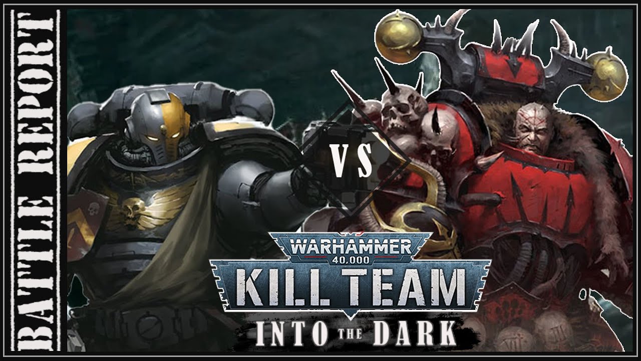 Intercession Squad vs Legionary : Kill Team Into The Dark -Crit Ops 2022