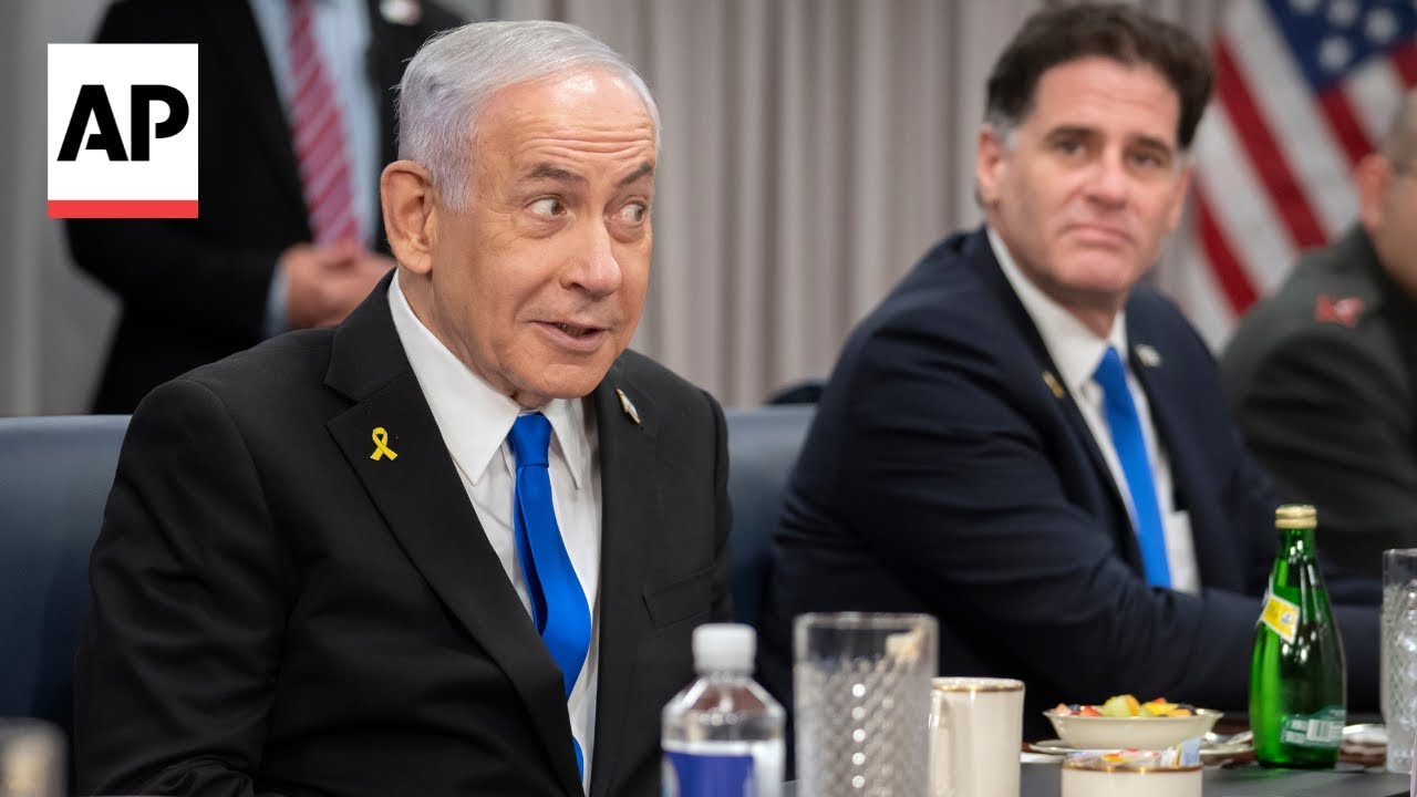 Netanyahu calls Iran strikes ‘the roar of two lions’ during Pentagon meeting