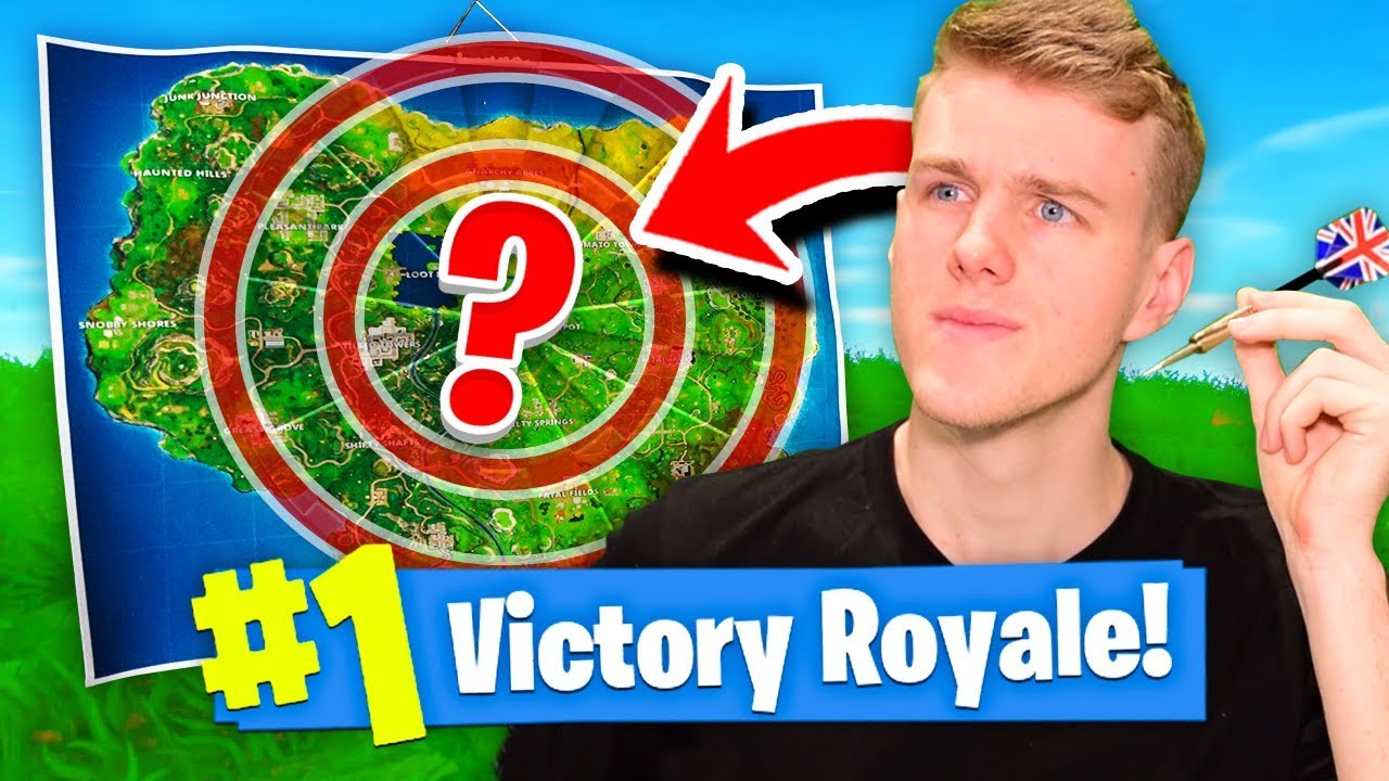 Испытание «Счастливая мишень для дартса»! (Fortnite Battle Royale)