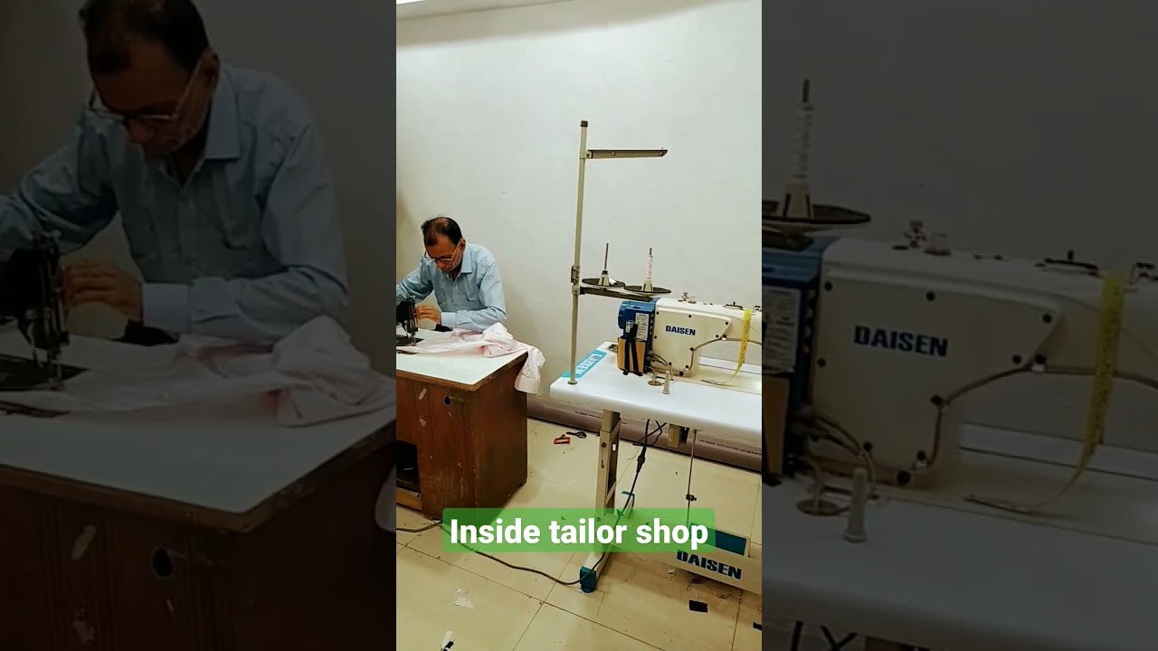inside tailors shop