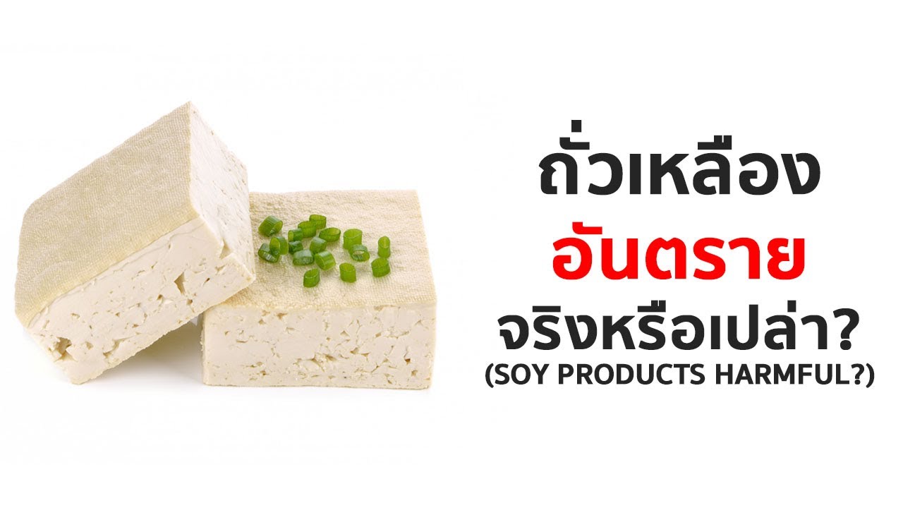 กินถั่วเหลืองเยอะๆ & บ่อยๆ อันตรายต่อร่างกายจริงไหม?