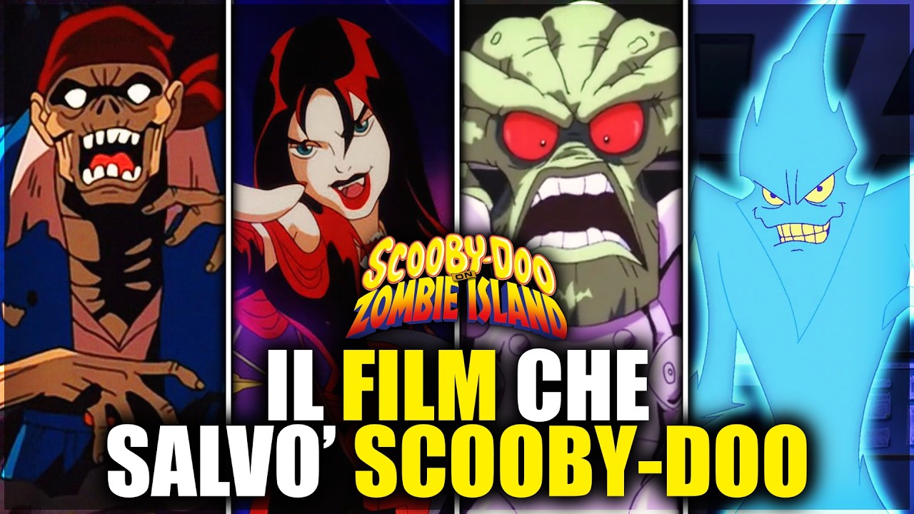 come SCOOBY-DOO e L’ISOLA DEGLI ZOMBIE ha CAMBIATO la NOSTRA INFANZIA