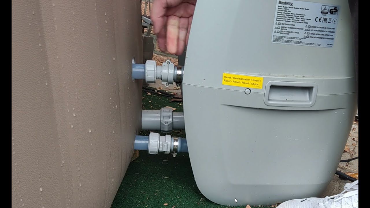 So leeren Sie ein Lay Z Spa. KEINE zusätzlichen Werkzeuge ✔ Bestway Whirlpool Wasser ablassen.