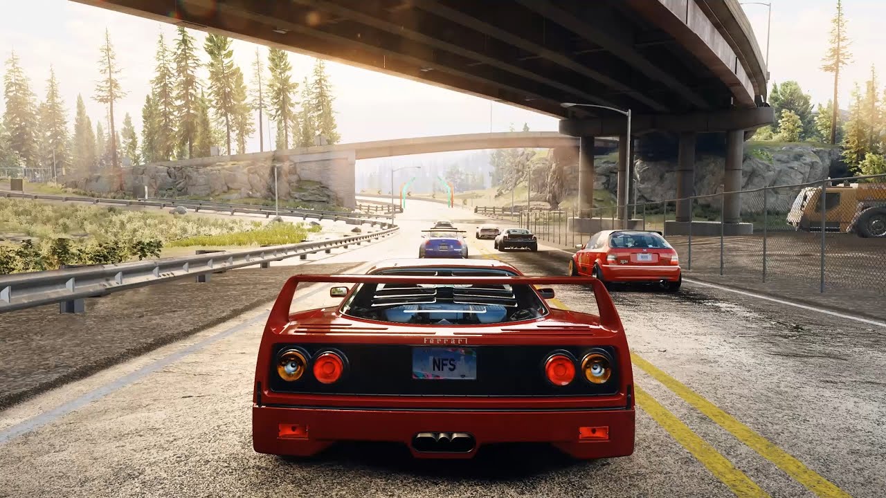 NFS Unbound - Colossus & Road Trippin' | Longest A+ Class Race In The Game w/ Diablo SV & F40