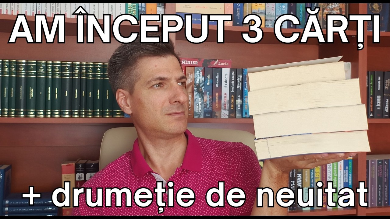Am început 3 cărți și am mers intr-o drumeîie de neuitat📚Ce cărți citim săptămâna aceasta #8