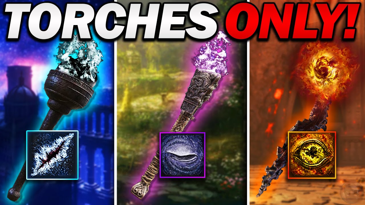 How To BREAK Elden Ring With TORCHES ONLY!