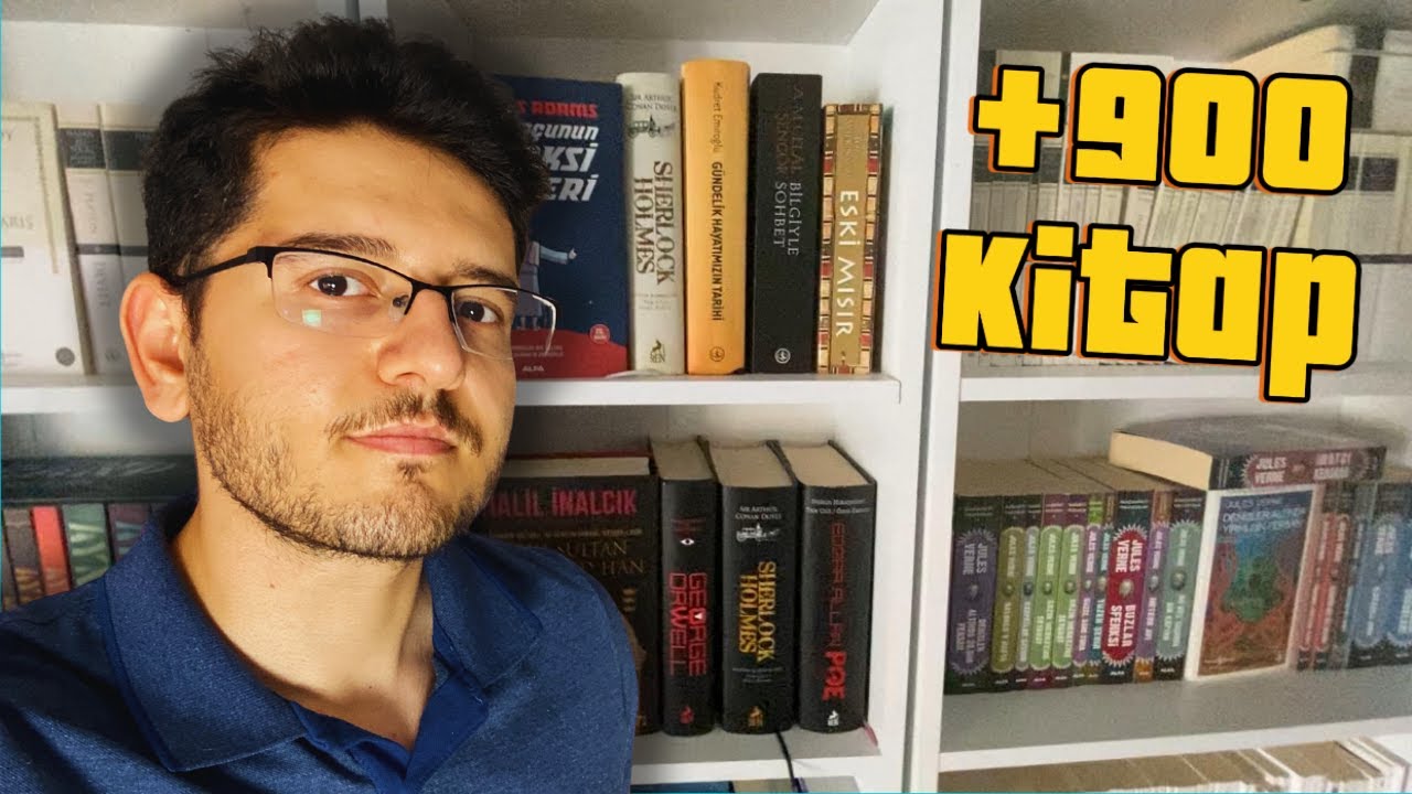Kitaplık Turu + Hayata Dair Sohbet (900+ Kitap)