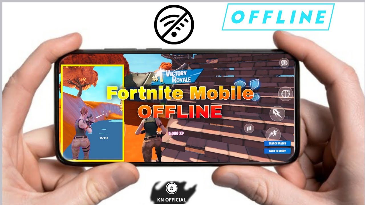 Fortnite Battle Royale OFFLINE on Mobile device ✓ Game Fortnite offline trên mobile đồ hoạ xịn