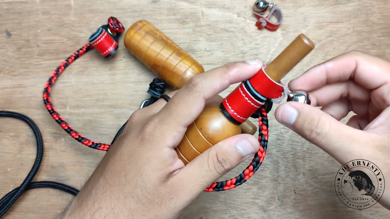 Cara memasang Anklet dengan metode Falconry Knot