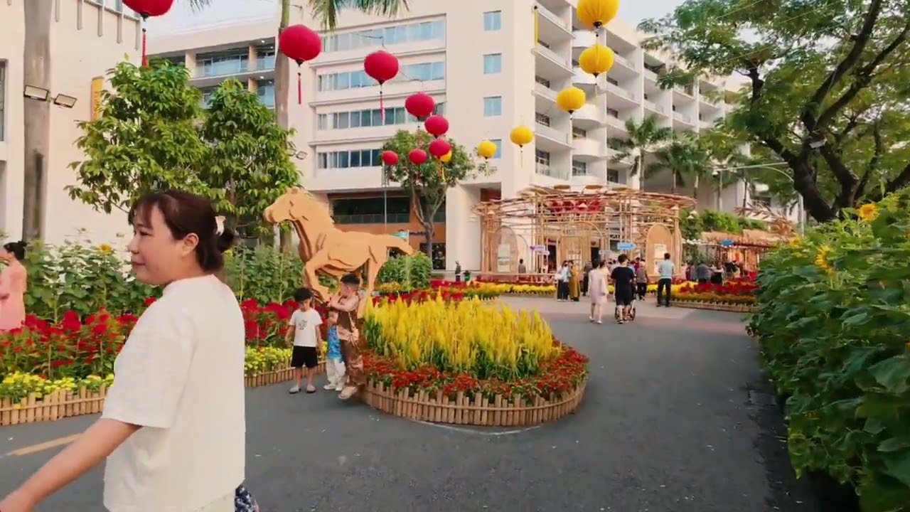 Hội hoa xuân Phú Mỹ Hưng 2026