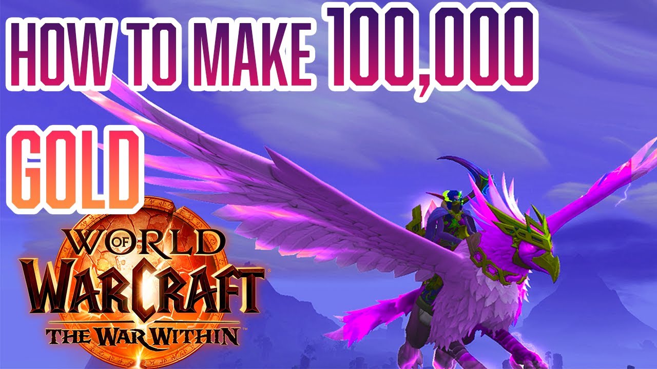 Best Mining Method To Mine Nodes - The World Of Warcraft 100,000 Gold Per Session