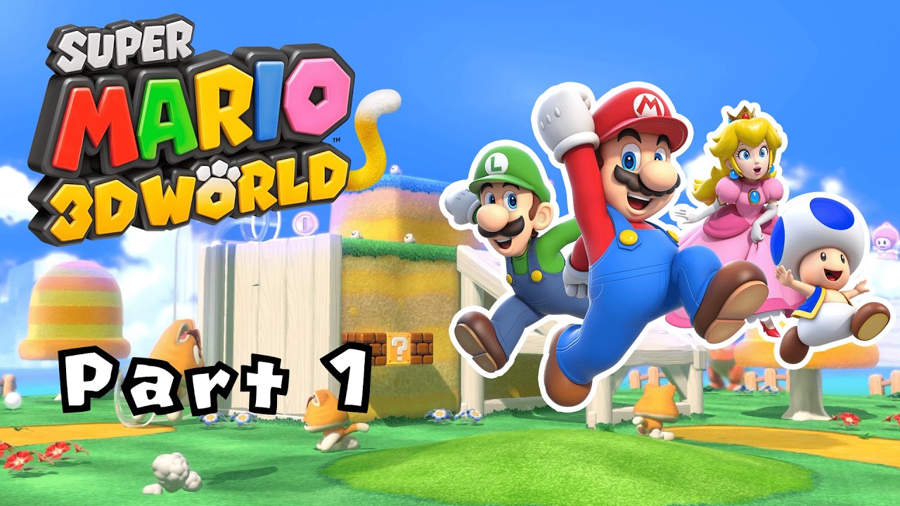 A New Start - Super Mario 3D World Part 1
