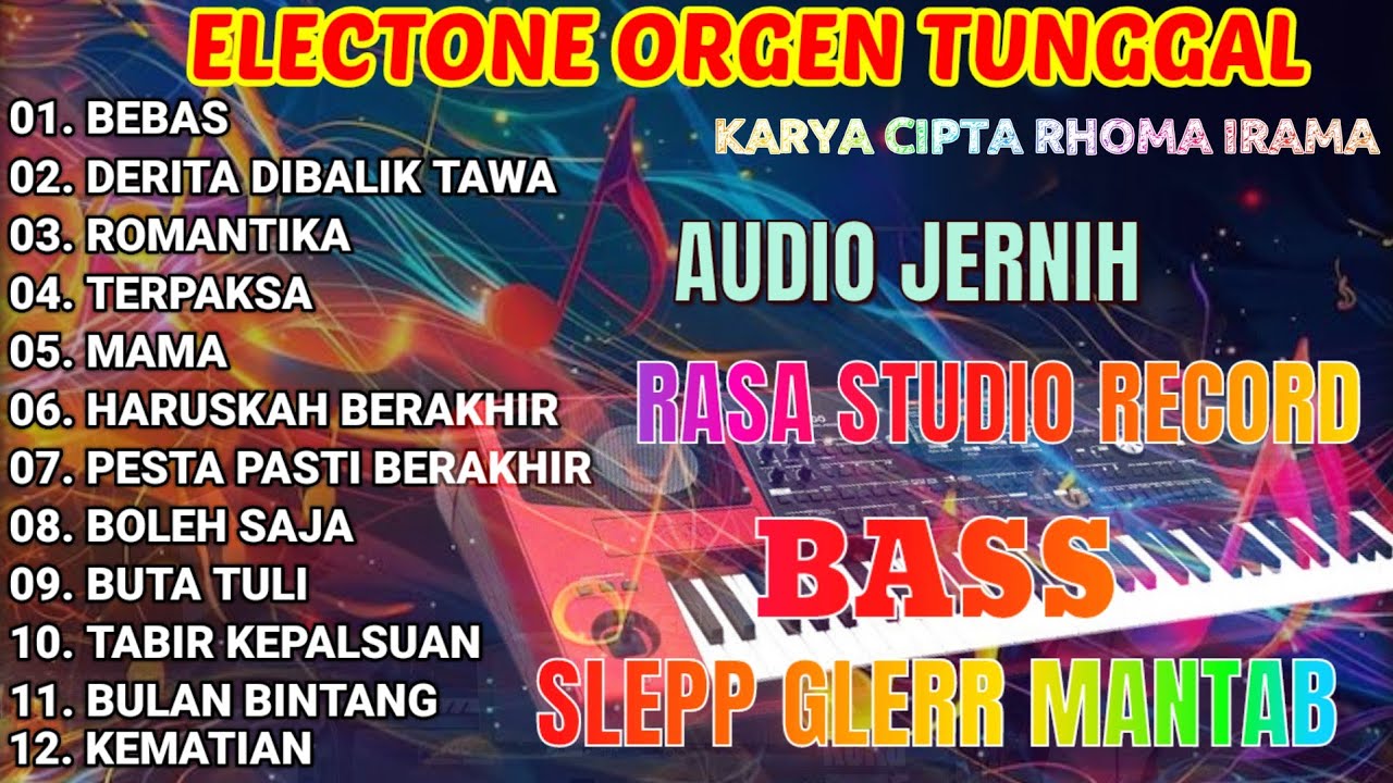 FULL ALBUM LAGU DANGDUT PILIHAN TERBAIK KARYA CIPTA RHOMA IRAMA AUDIO JERNIH RASA STUDIO