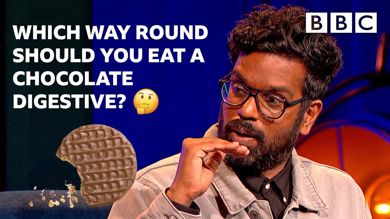 What's the correct way to eat a chocolate digestive? 🍪 BBC