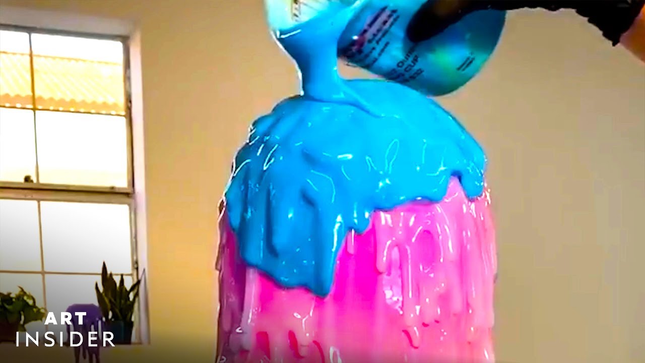 Rainbow Drip Sculptures Are Strangely Satisfying | Insider Art