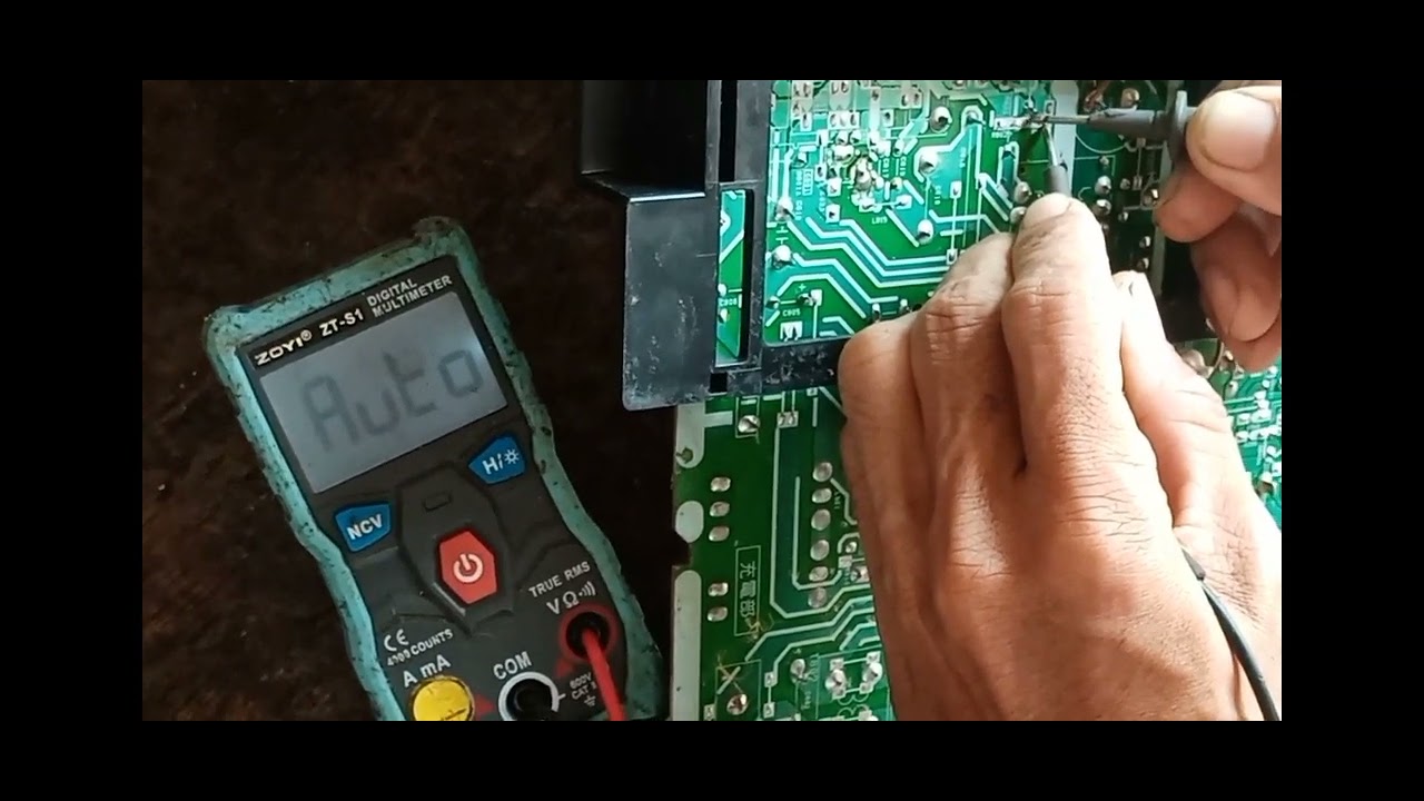 Toshiba crt TV one click relay, steel no power