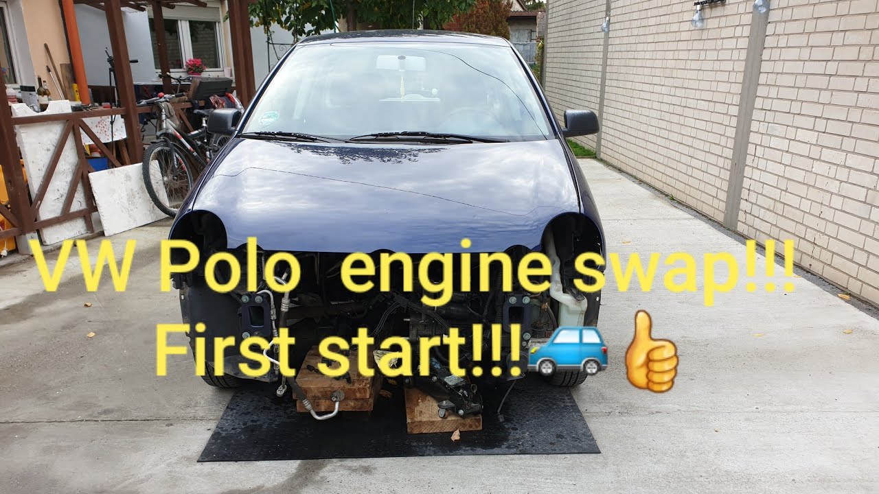 Он ЖИВ!!! Замена двигателя VW Polo прошла успешно!!!