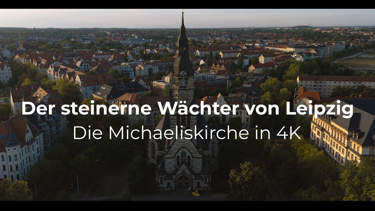 Der steinerne Wächter von Leipzig: Die Michaeliskirche in 4K
