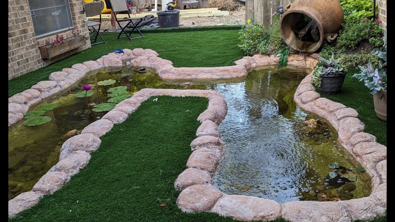 Courtyard Pond Build - Video