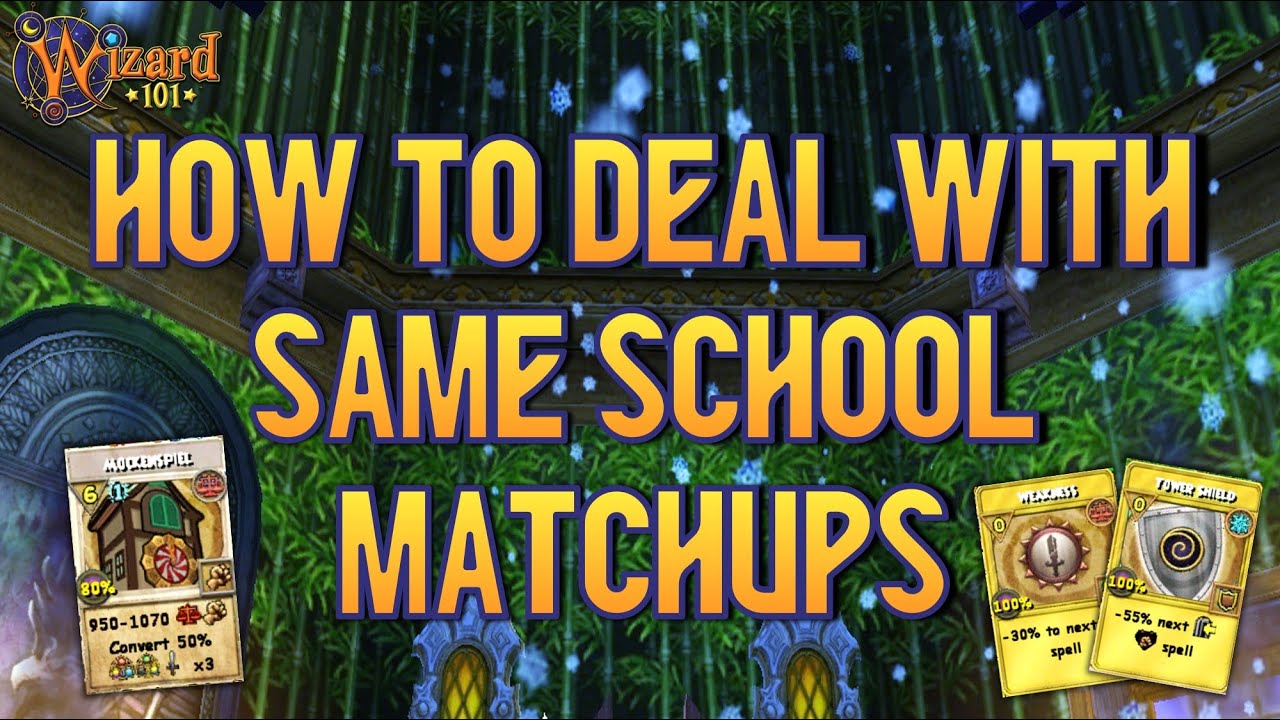 Wizard101: MAX BALANCE PvP (140): How To Play Same School Matchups!