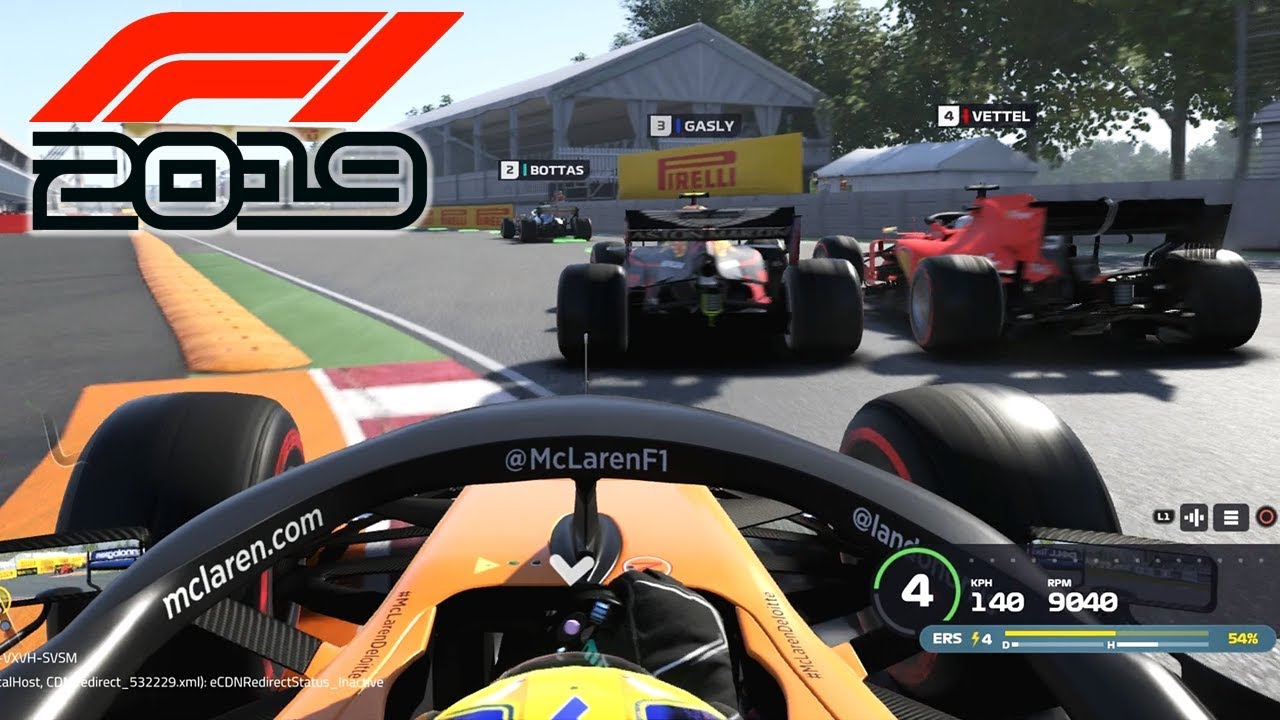 F1 2019 EXCLUSIVE GAMEPLAY - Race in CANADA with Lando Norris (F1 2019 Game McLaren)