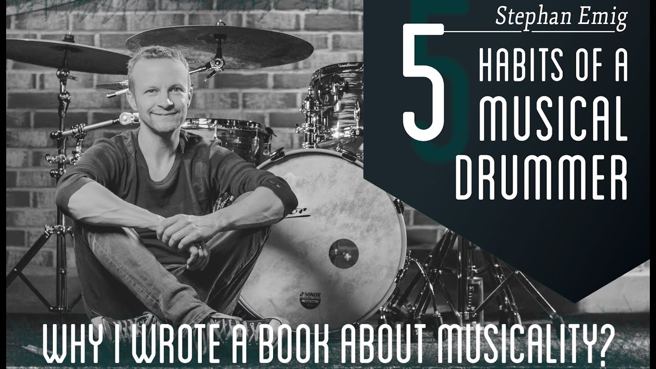 WHY I WROTE A BOOK ABOUT MUSICALITY ON DRUMS - including a free exercise