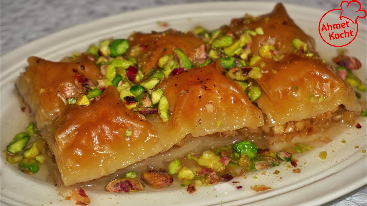 30 Schichten Baklava | Ahmet Kocht | türkisch backen | Folge 486