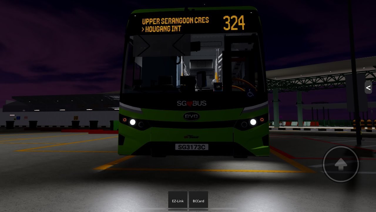 [Joydriving] SG3173C On Svc 324 | BYD BC12A04 Zhuhai | Hougang Singapore.