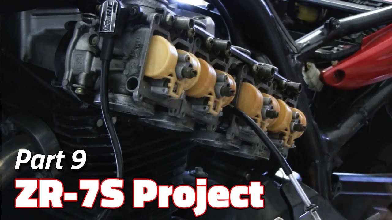 Quick and Simple Carb Cleaning | ZR-7S Project - Part 9
