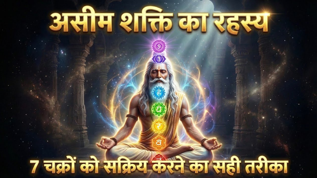 7 चक्रों को सक्रिय करने का सही तरीका | असीम शक्तियों का रहस्य | #7chakras