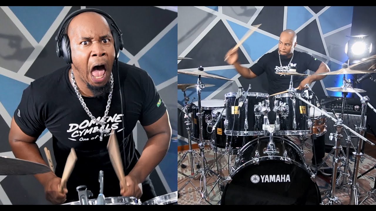 JOSIVALDO SANTOS  testa a YAMAHA Rock Tour Custom Japan 92'