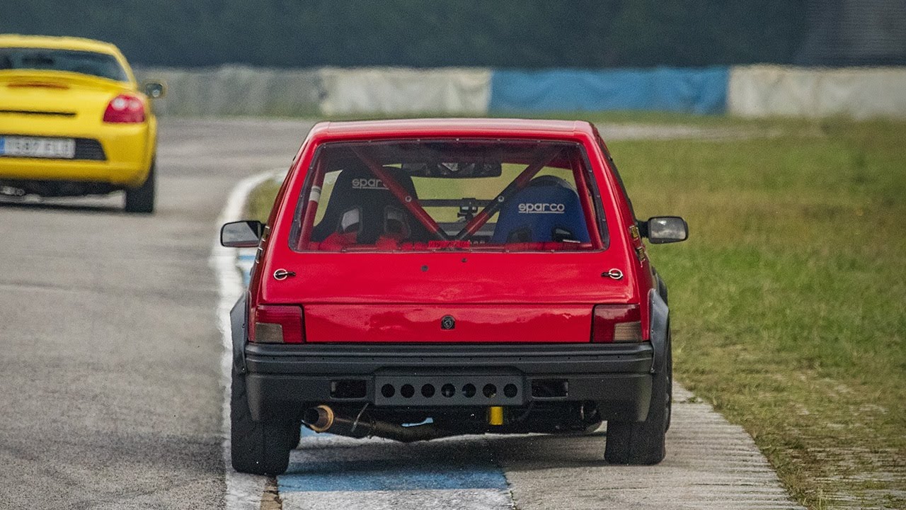 PEUGEOT 205 GTI6 Race Car vs Toyota MR2 Part 2 - Trackday Braga Vasco Sameiro - 6.11.2022
