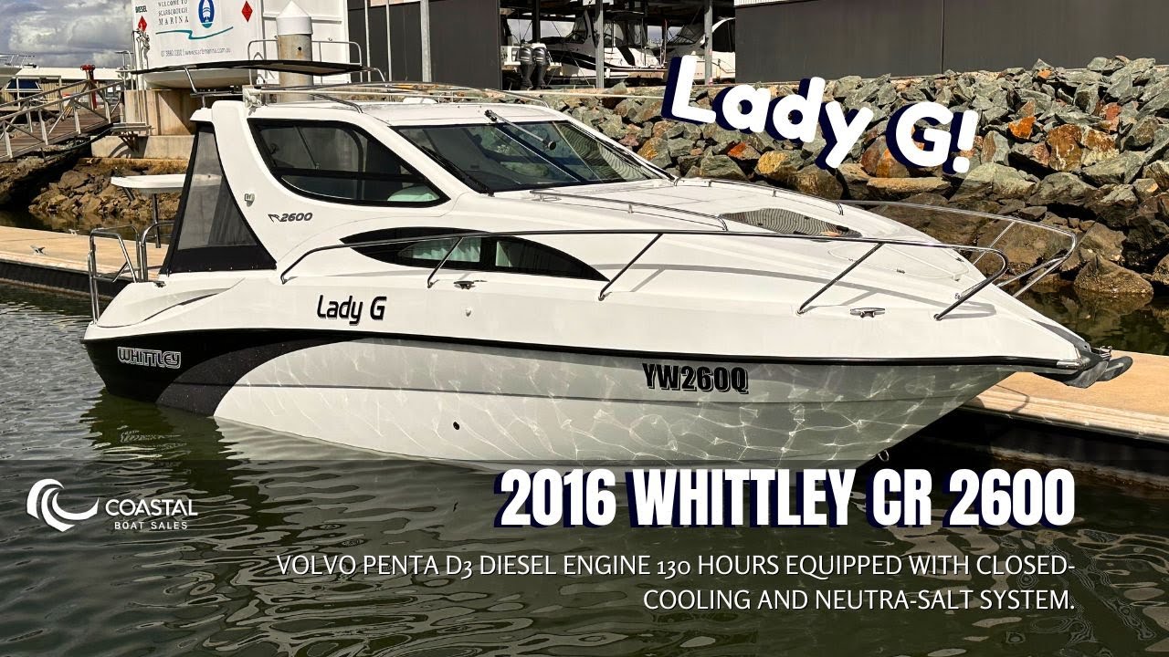 Coastal Boat Sales: 2016 Whittley CR 2600