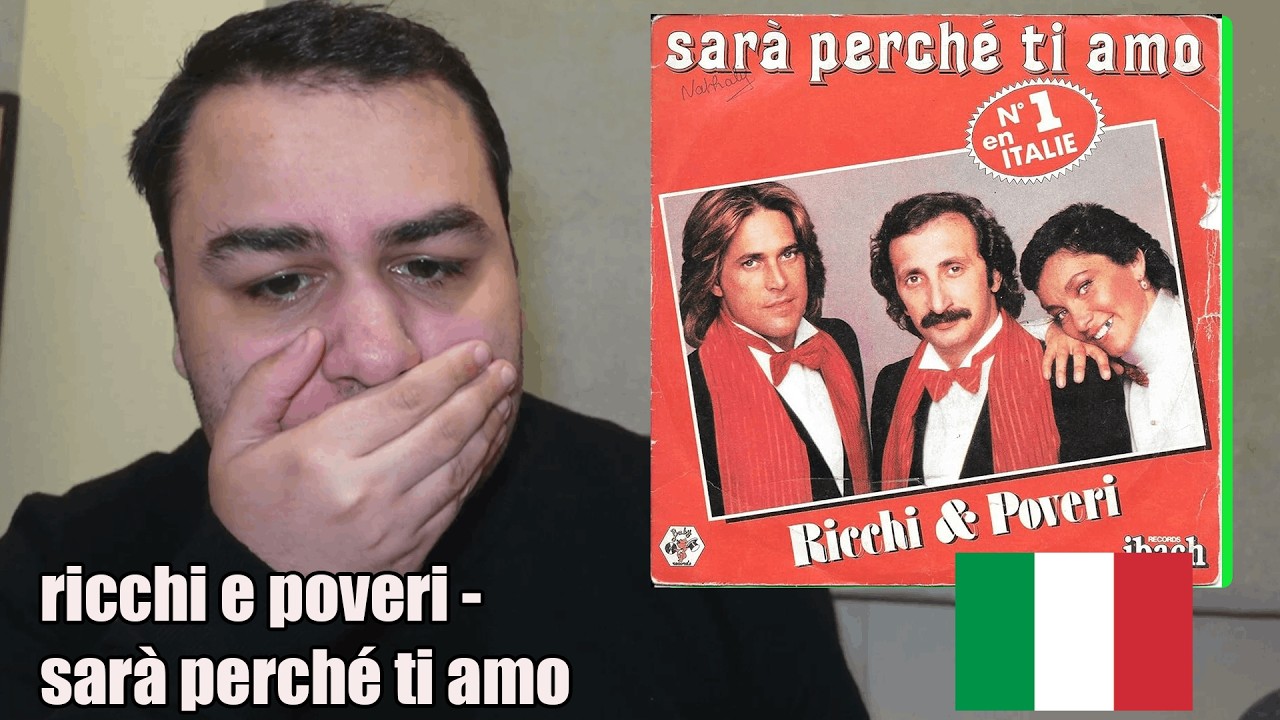British Reaction To Ricchi e Poveri - Sar&agrave; perch&eacute; ti amo (Italian Music)