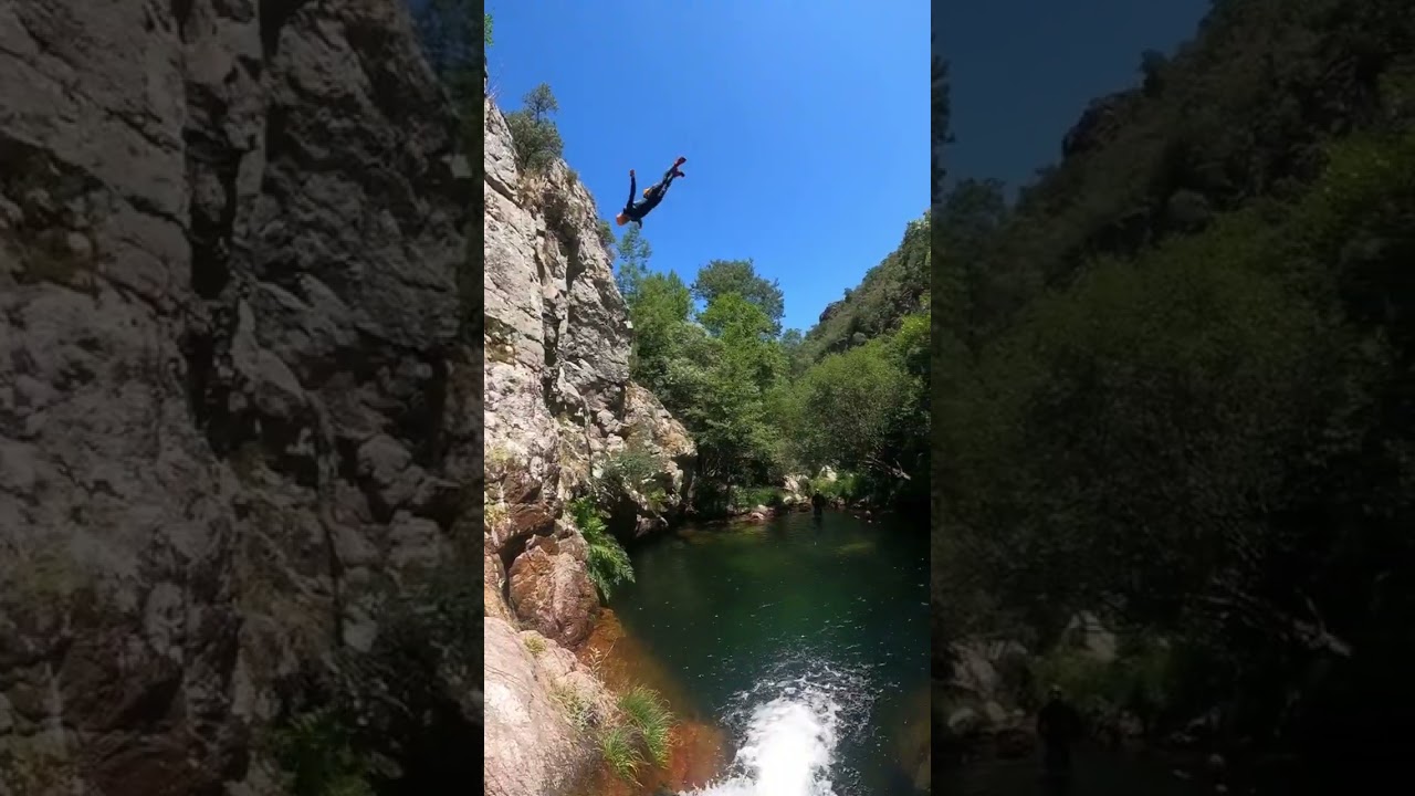 🔥😎 Canyoning in Portugal? It's like this! 😎🔥 #canyon #nature #adventure #travel